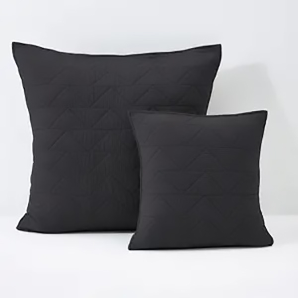 COUSSIN 40X40CM DEH ATAMA NOIR