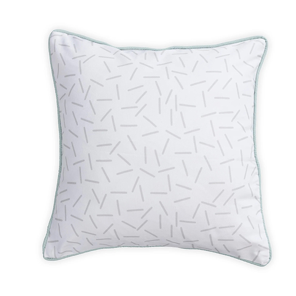 COUSSIN 40X40CM DEH ZELLY VERT SAUGE
