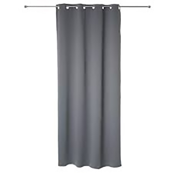 RIDEAU OCCULTANT GRIS 140X260