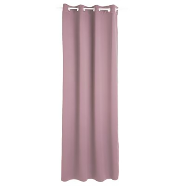 RIDEAU OCCULTANT ROSE 140X260