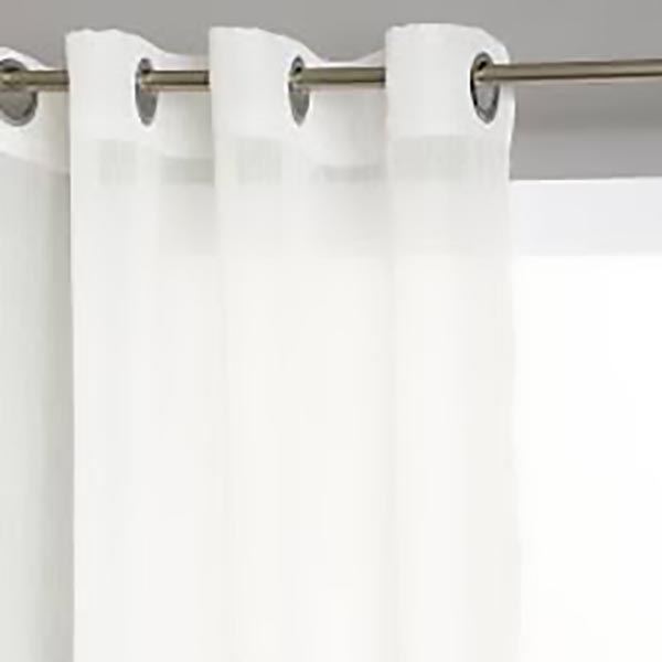 VOILAGE RAYURE IVOIRE 140X240