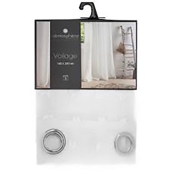 VOILAGE LILY BLANC 140X240