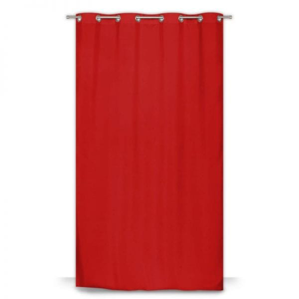 RIDEAU 135X240CM OEIL MET STOPLIGHT 2 TOMATE