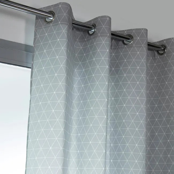 RIDEAU 140X250CM 8 OEIL ANTARES GRIS GALET 5