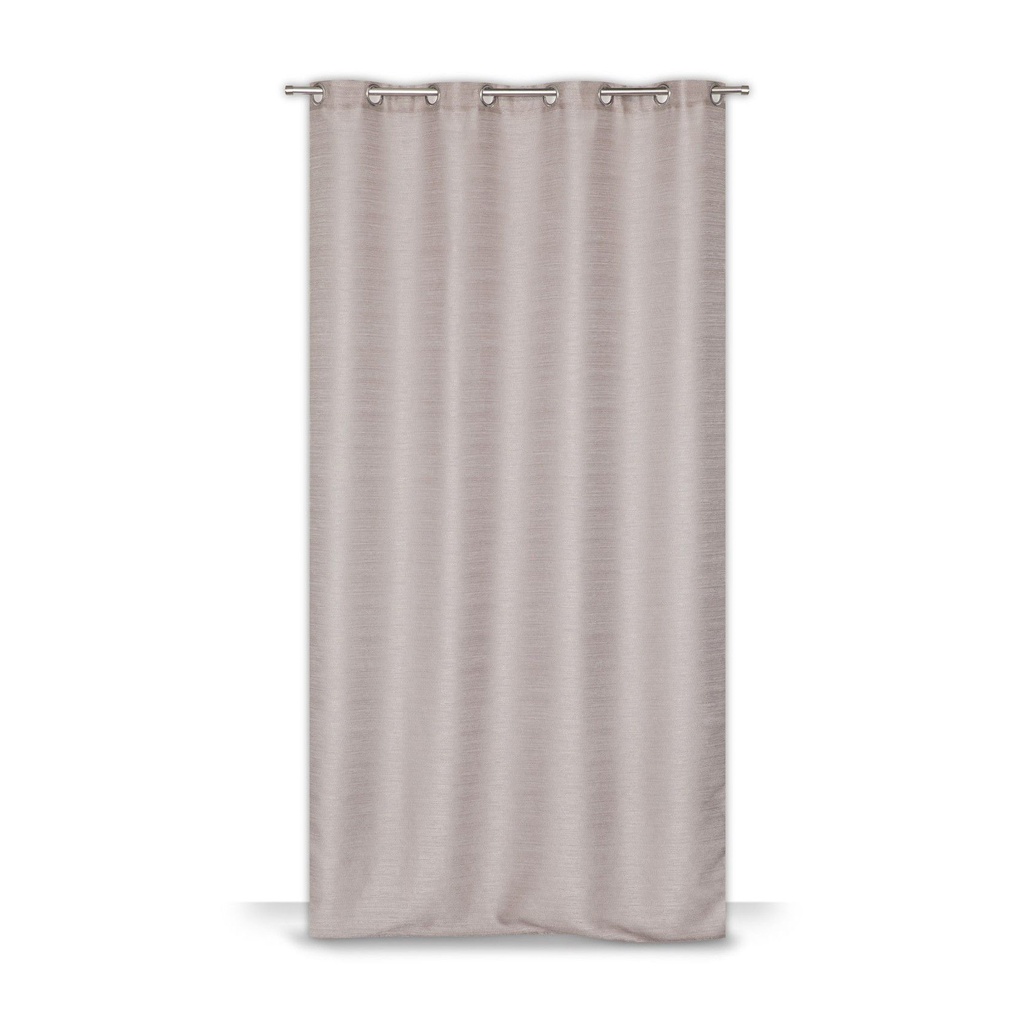 RIDEAU 140X240CM 8 OEIL CORDA TAUPE
