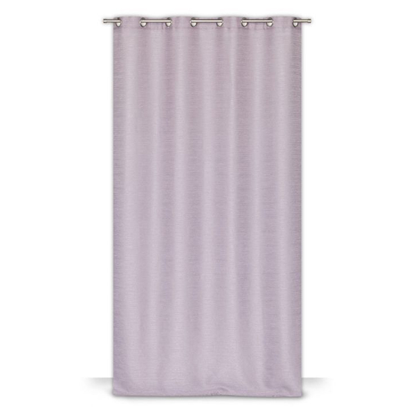 RIDEAU 140X280CM 8 OEIL CORDA ROSE