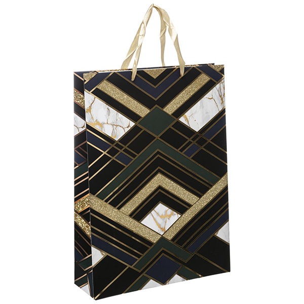 SAC CADEAU GEOMETRIQUE GM