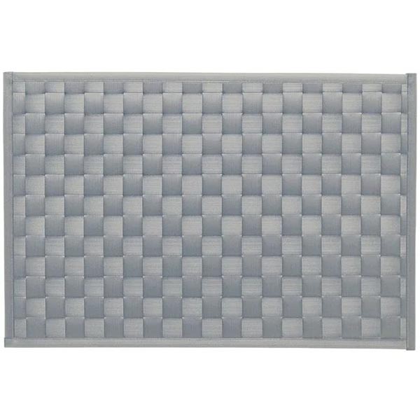 SET DE TABLE SAVANNAH BAST GRIS PERLE 30CMX43CM