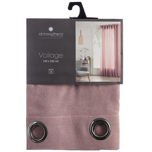 VOILAGE ANA ROSE CLAIR 140X240