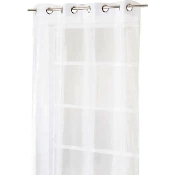 VOILE GRANDE LARGE 280X240CM 14 OEIL ZEPHYR BLANC