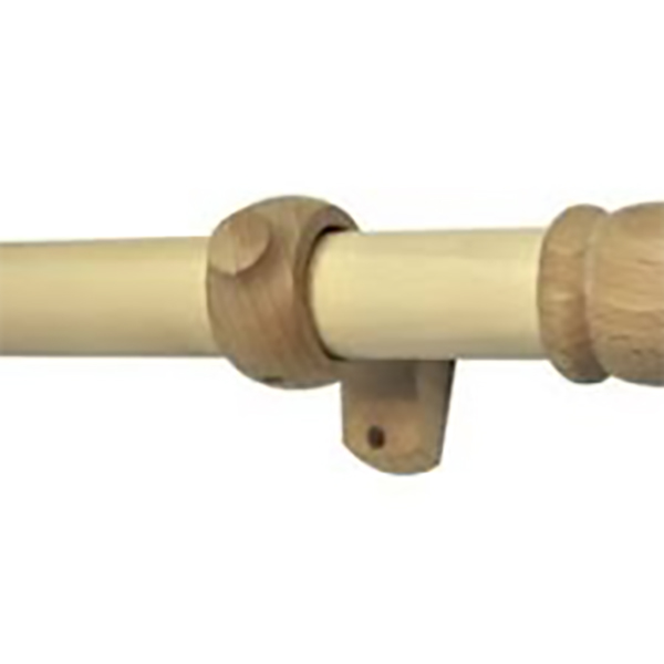 KIT TRINGLE BOIS 2M D28 OGIVE SANS ANNEAUX BRUT