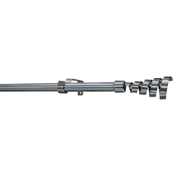 KIT TRINGLE EXTENSIBLE 120-210cm D19 EMBOUT RYTHM NICKEL