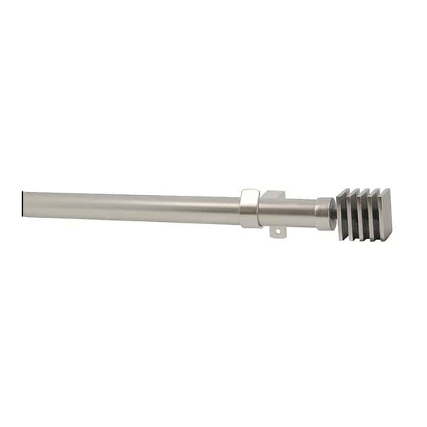 KIT TRINGLE D28/25 120-210cm OPERA NICKEL MAT