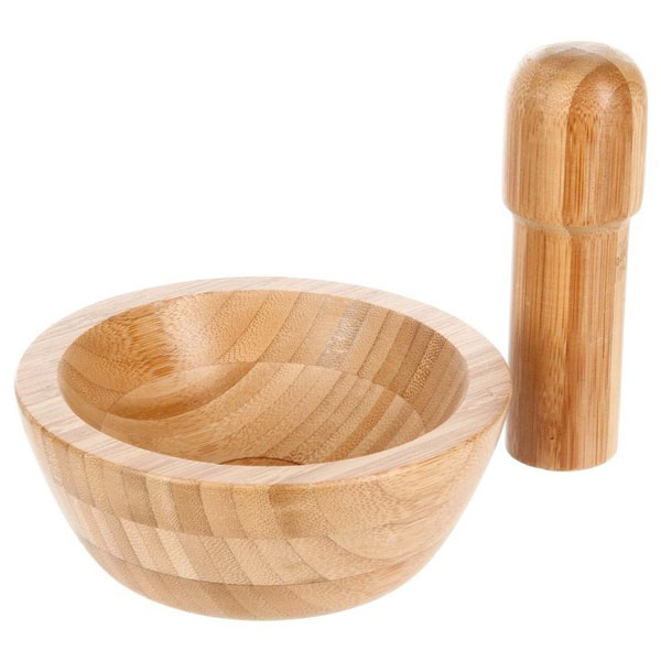 MORTIER ET PILON BAMBOU