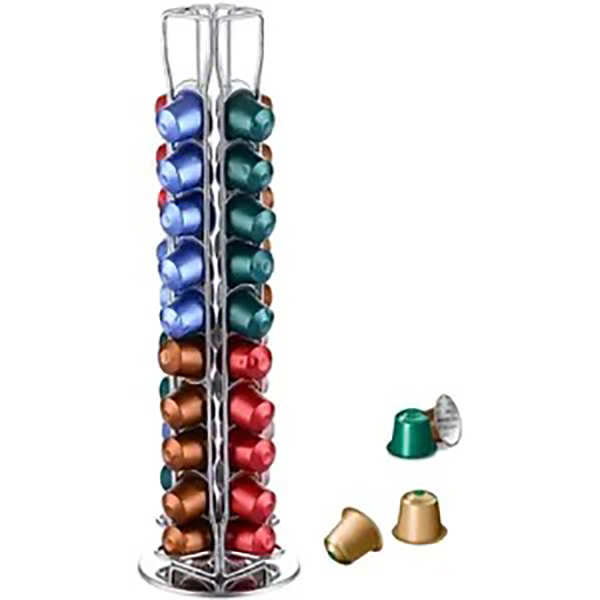 PORTE 4 BOITES CAPSULES ROTATIF