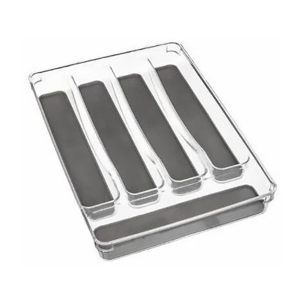 RANGE COUVERTS 5 COMPARTIMENT PET
