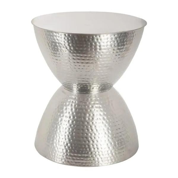 TABLE APPOINT MET HANAE ARGENT