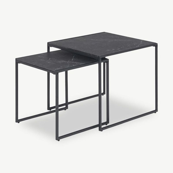 TABLE D APPOINT DELIN X2 NOIR