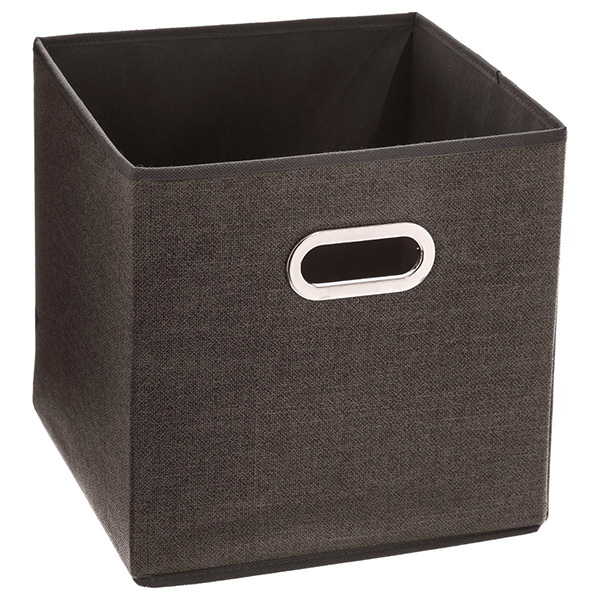 BOITE RANGEMENT 31X31 MARRON CHINE