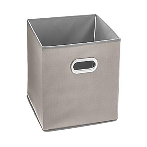 BOITE DE RANGEMENT 31X31 COULEUR BEIGE CHINE