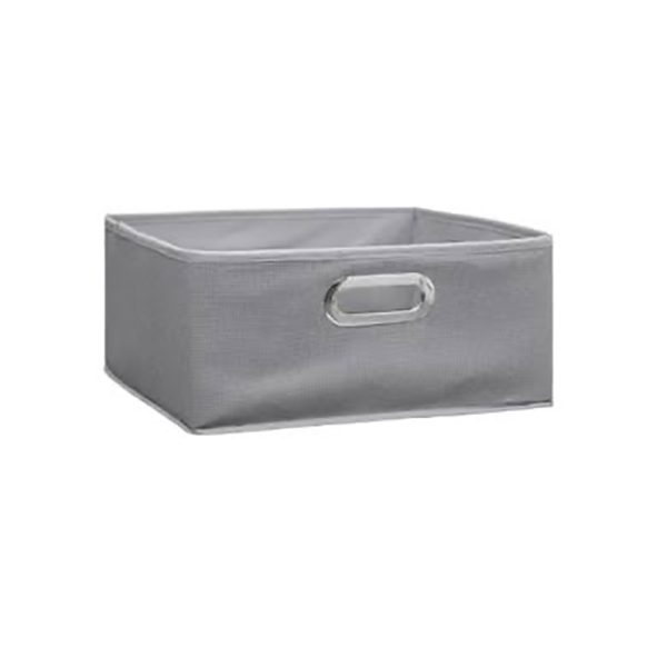 BOITE A RANGEMENT 31X15 GRIS CLAIR CHINE