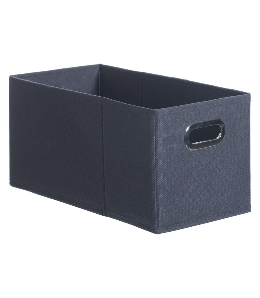 BOITE DE RANGEMENT 15X31 GRIS ANTHRACITE