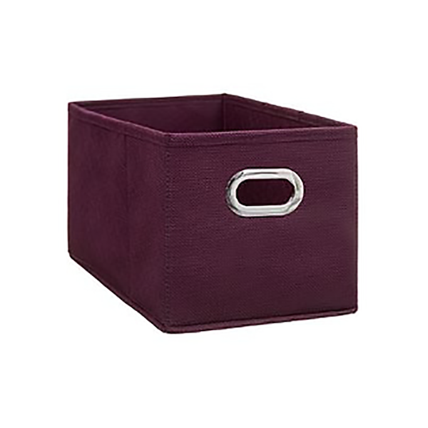BOITE DE RANGEMENT 15X31 AUBERGINE