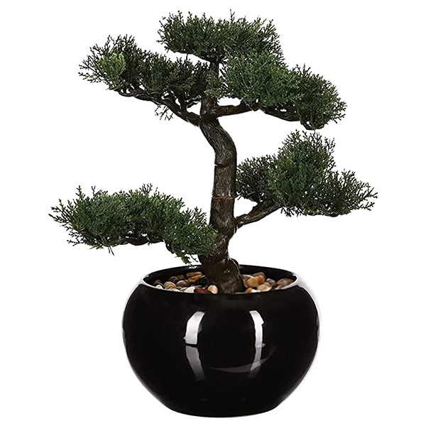 BONSAI ARTIFICIEL POT CERAMIQUE H.36CM