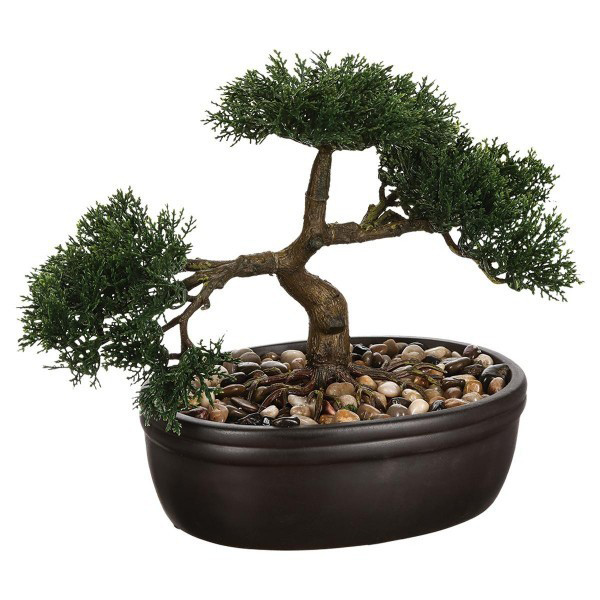 BONSAI ARTIFICIEL POT CERAMIQUE H23CM