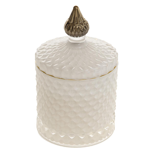 BOUGEOIR PARFUM RELIEF+COUVERCLE D8XH14 190G