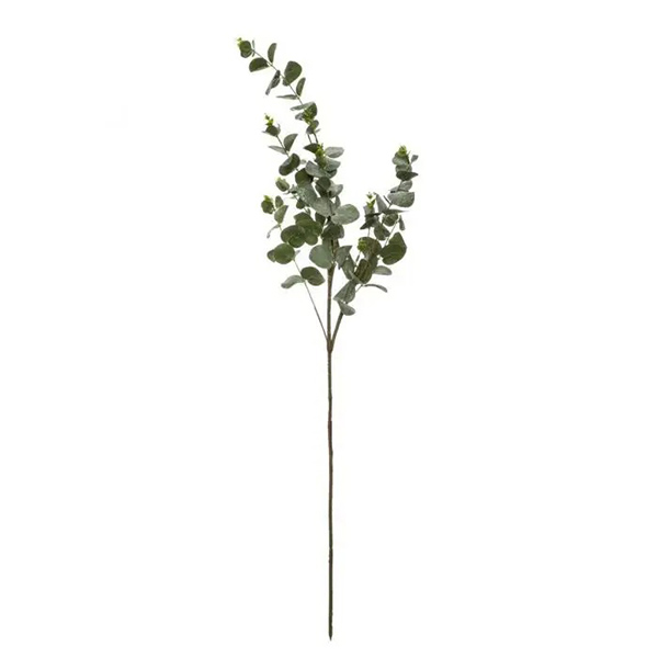 BRANCHE VERTE BAIES FLOQUEE 75CM