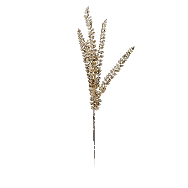 BRANCHE 5 FEUILLES PINNULE PAILLE 100CM