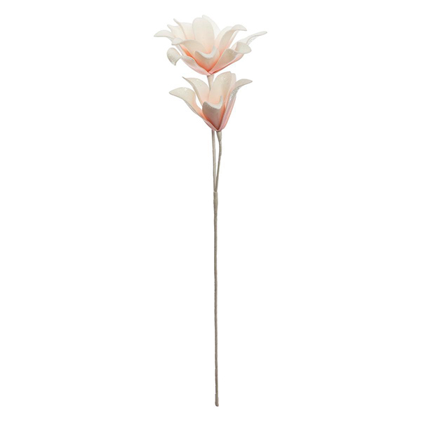 BRANCHE FLEUR BL ROSE IRISE 80CM