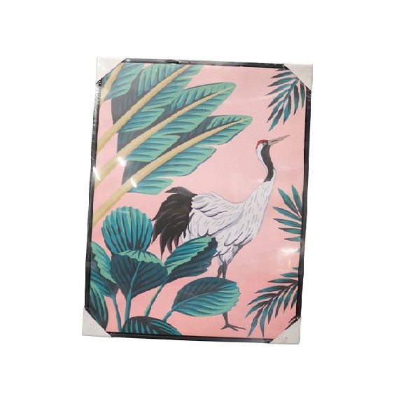 TOILE IMPRIME JUNGLE 50X70X3CM