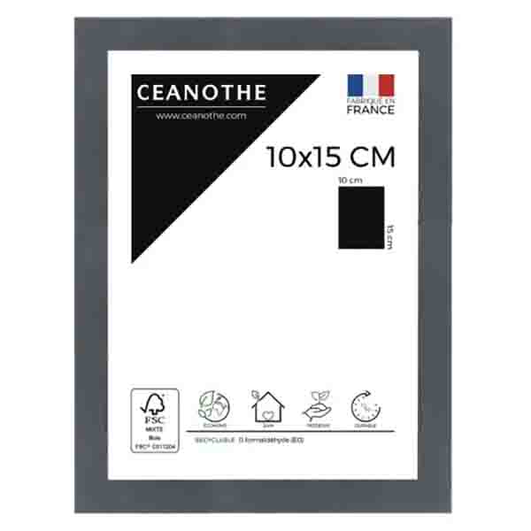 CADRE 10X15 KARMA GRIS BLEUTE