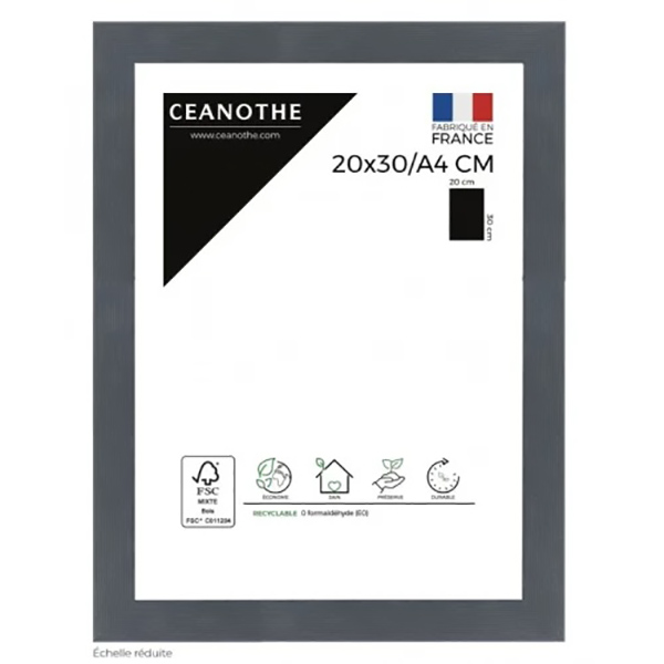 CADRE 20X30/A4 KARMA GRIS BLE
