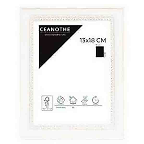 CADRE 13X18 ALMA BLANC