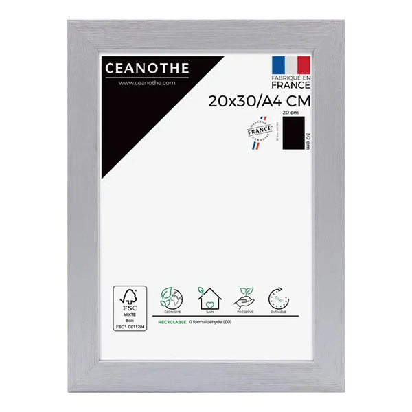 CADRE 20X30/A4 ALMA GRIS