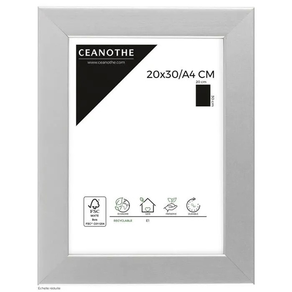 CADRE 20X30/A4 ALU MAT