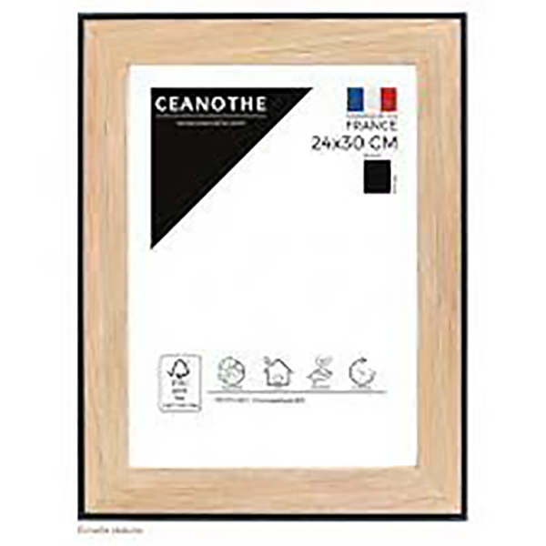 CADRE 24X30 NEWTON BOIS NOIR