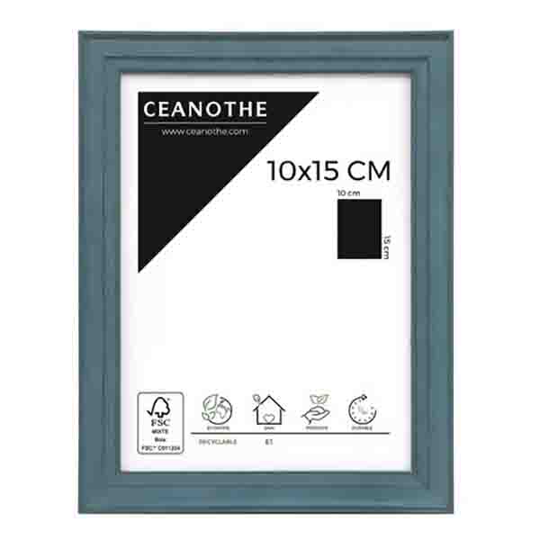 CADRE 10X15 BELLE ILE BLEU