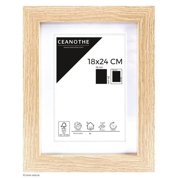 CM 18X24 OUV 13X18 OSLO BOIS