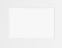 24X30 PP 18X24 BLANC