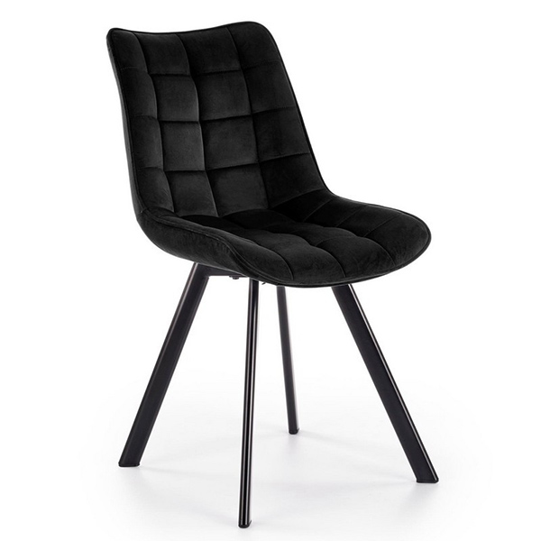 CHAISE NOIR 52X52X75CM