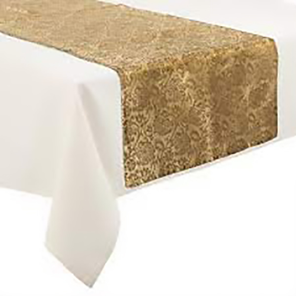 CHEMIN DE TABLE IMPRIMEE BAROQUE 45X150CM