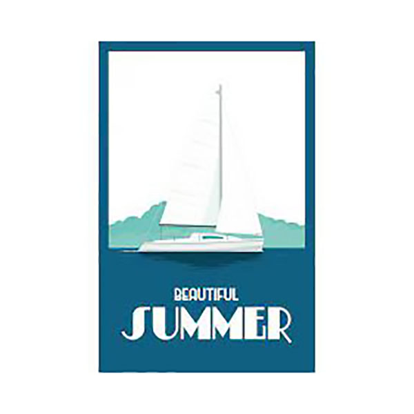 CLEAR 42X63 BLUE SUMMER