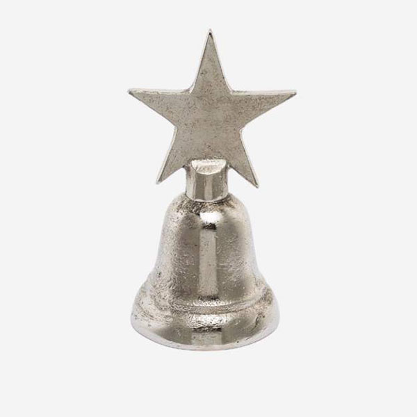 CLOCHE + ETOILE ARGENTE