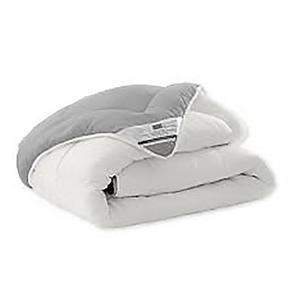 COUETTE 220/240 MICROFIBRE CHANTILLY/ZINC TODAY - 100% POLYESTER