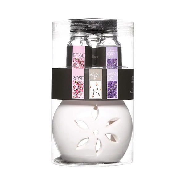 BRULE PARFUM + HUILE FLORALE 10ML X3