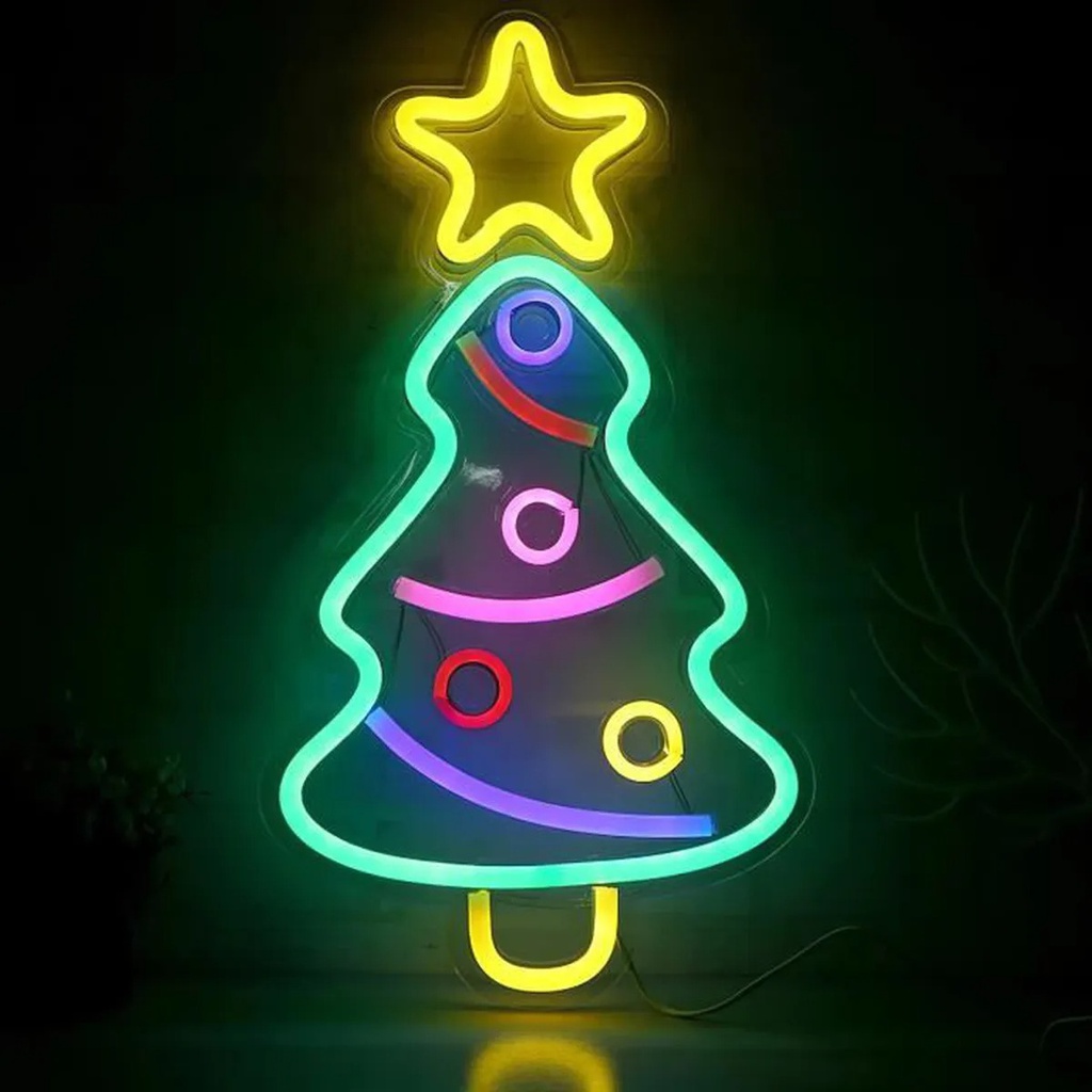 DECORATION INTERIEUR NOEL NEON